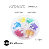 ATO/ATC pack to carry on boat. small box for storage Baywatt.com assortment of 24pcs mini pack easy to carry onboard